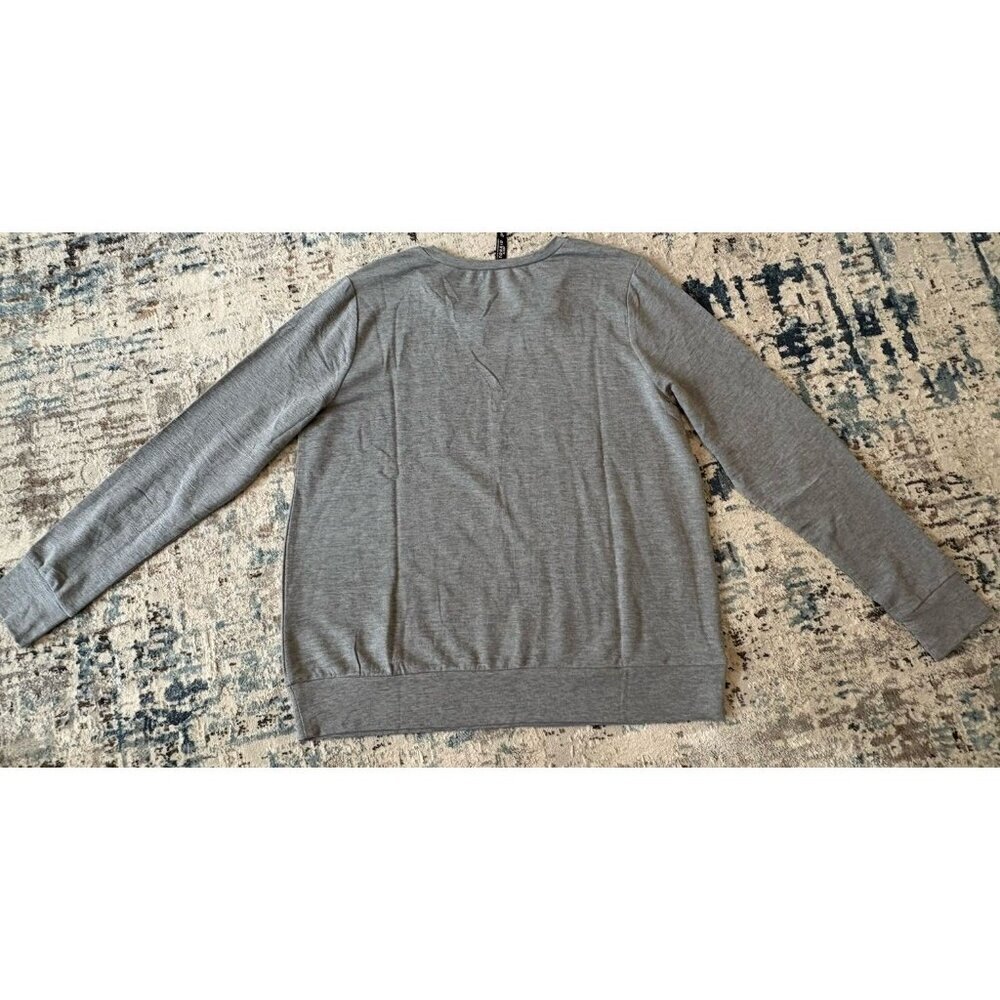 Torrid Lips Lounge Long Sleeve Shirt Plus 14/16 Size OX Halloween - Picture 3 of 3